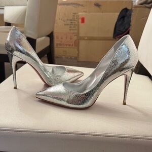 Christian louboutan pumps 100mm.